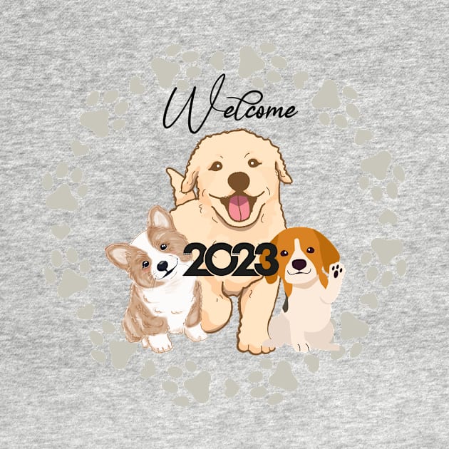 Welcome 2023 by TextureMerch